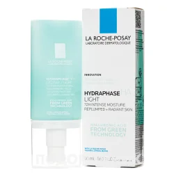 Зволожуючий крем La Roche-Posay Hydraphase Intense Light (Ля Рош-Посе Гідрафаз Інтенс Лайт) для нормальної комбінованої шкіри (12257), 50 мл