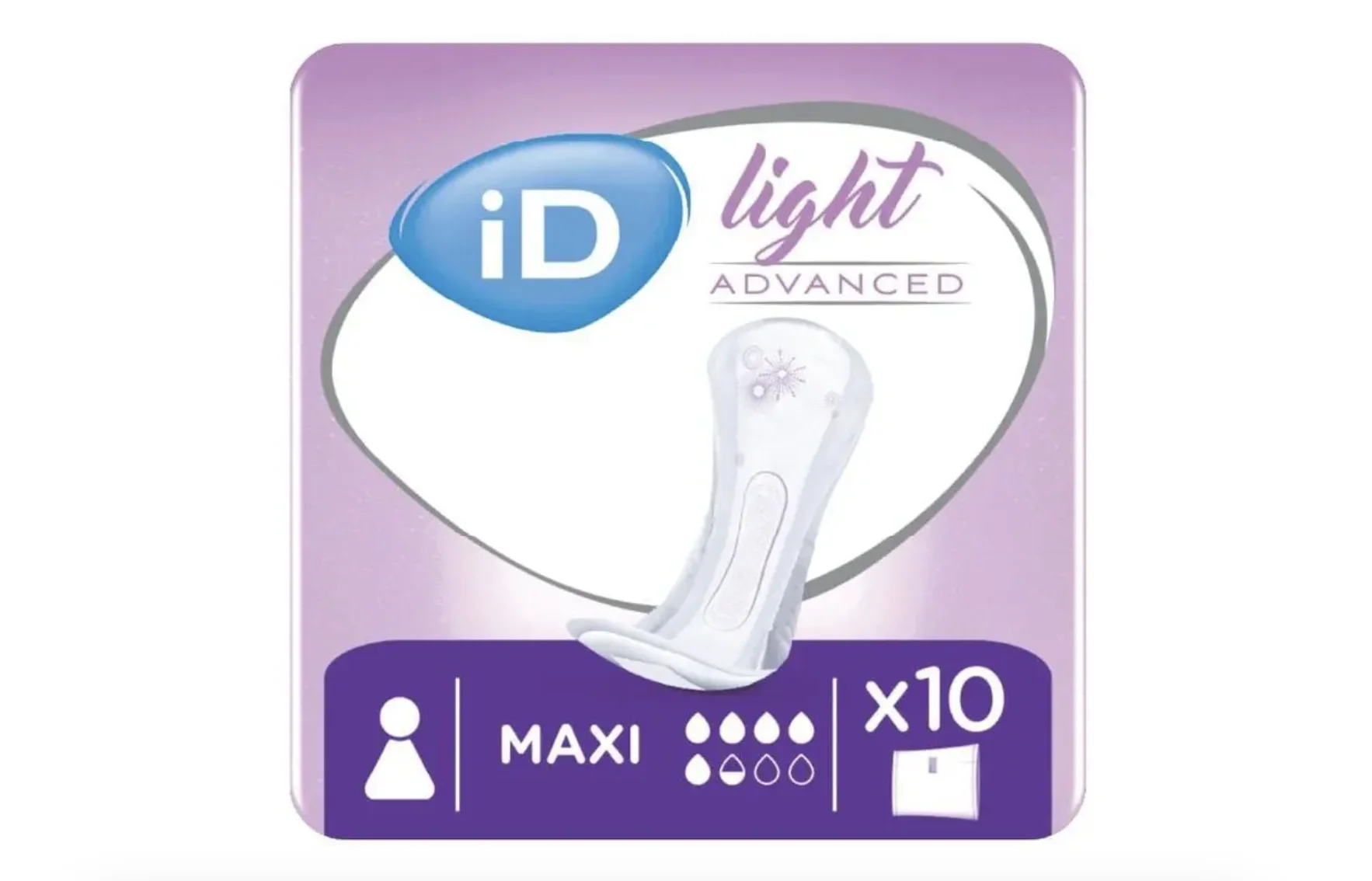 Прокладки урологічні iD (Айді) Light Maxi, 10 шт.