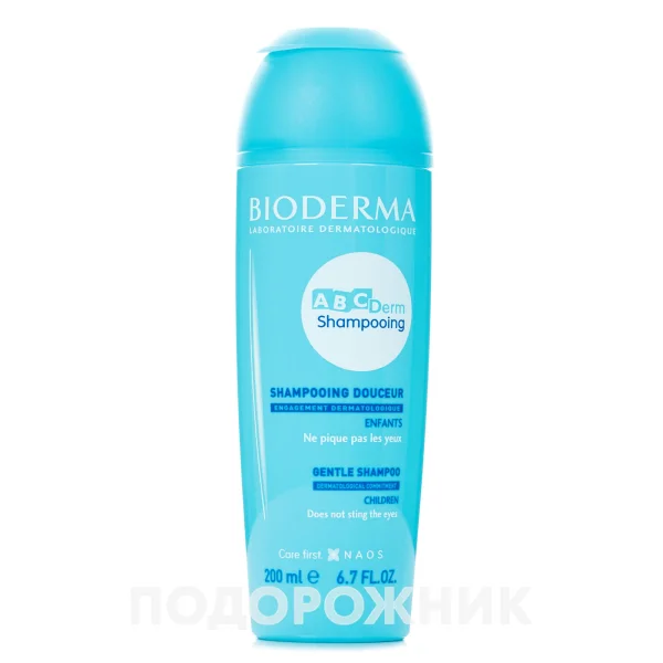 Шампунь для волос BIODERMA (Биодерма) АВСDerm (АБСдерм), 200 мл