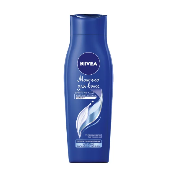 Нивеа (Nivea) Шампунь-уход "Молочко для волос" для нормальных волос, 250 мл
