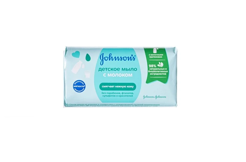 Мило дитяче Johnson’s Baby (Джонсон беби) з екстрактом молока, 90 г