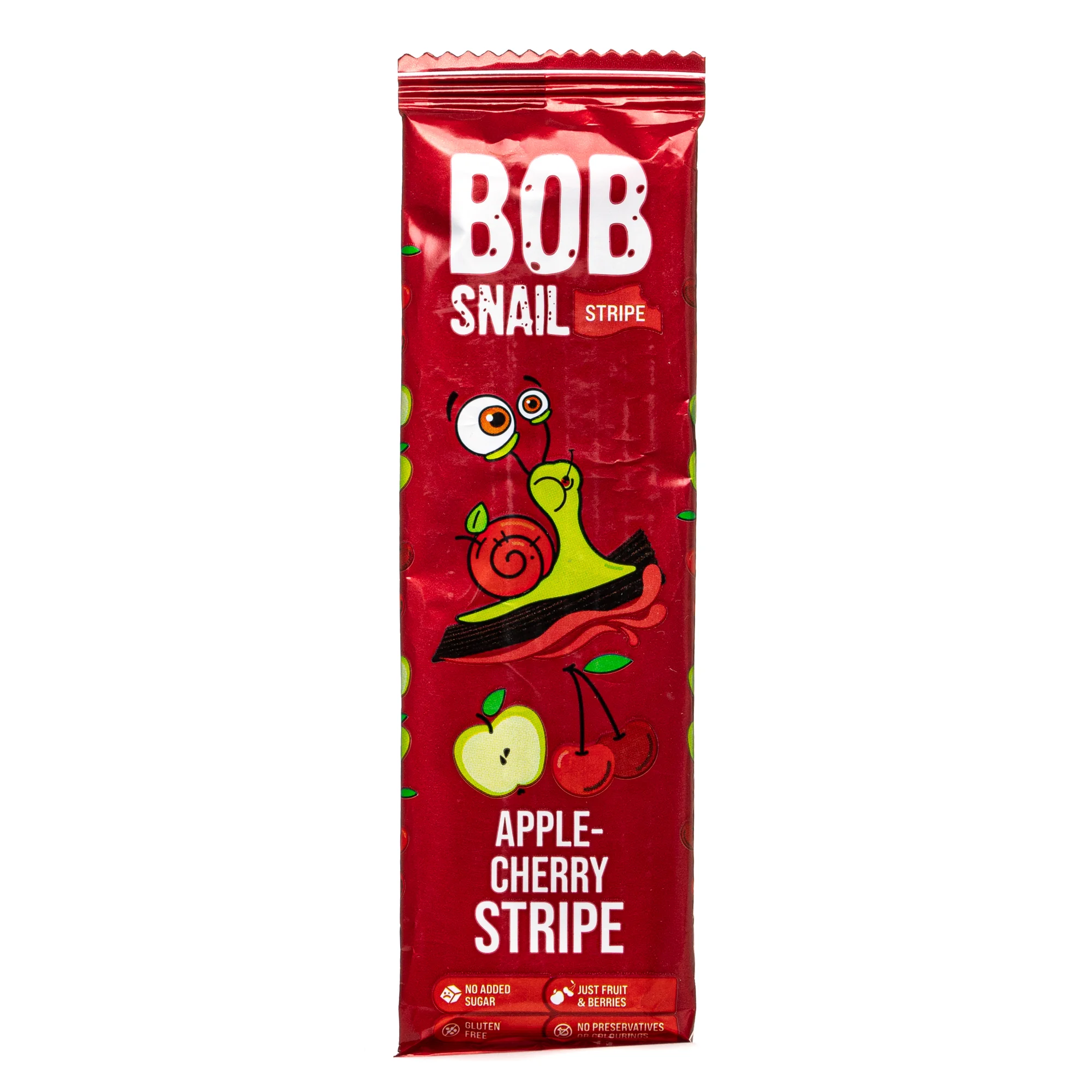 Страйп Bob Snail (Равлик Боб) яблучно-вишневий, 14 г