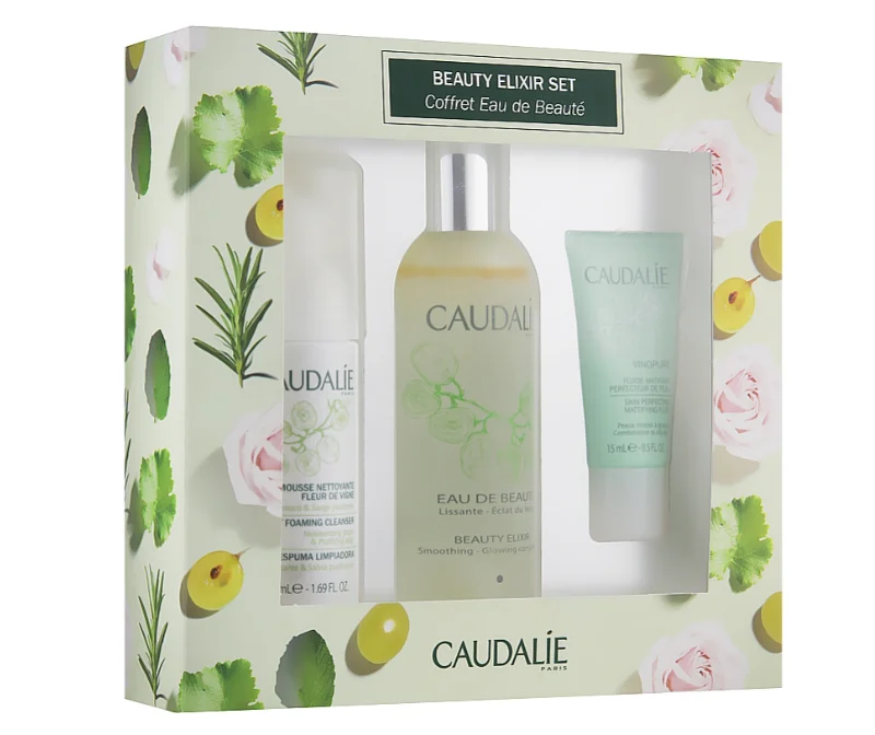 Набір Caudalie (Кодалі) Beauty Elixir Set, 100 мл/50 мл/15 мл