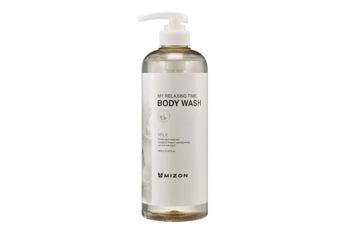 Гель для душу Mizon (Мізон) My Relaxing Time Milk з молочним протеїном, 800 мл