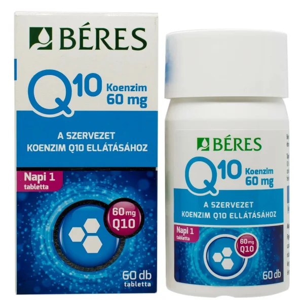 Береш Коензим Q10 таблетки по 60 мг, 60 шт.