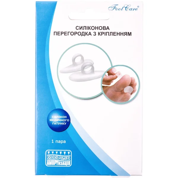 Перегородка з кріпленням Foot Care TS-110 розмір L, 1 пара