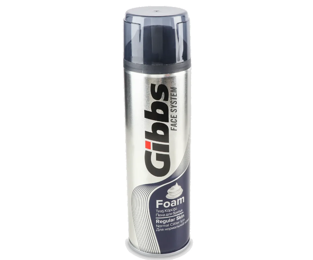 Піна для гоління Gibbs (Джібсс) Regular Skin, 200 мл