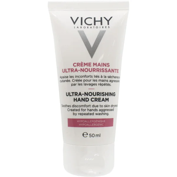 Крем для рук Vichy (Виши) ультрапитательный, с успокаивающим эффектом для всех типов кожи, 50 мл