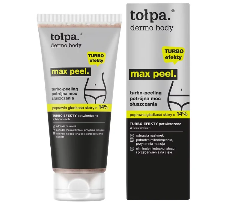 Пілінг Tolpa (Толпа) Dermo Body Max Turbo Еффект відновлюючий 3в1 для тіла, 200 мл