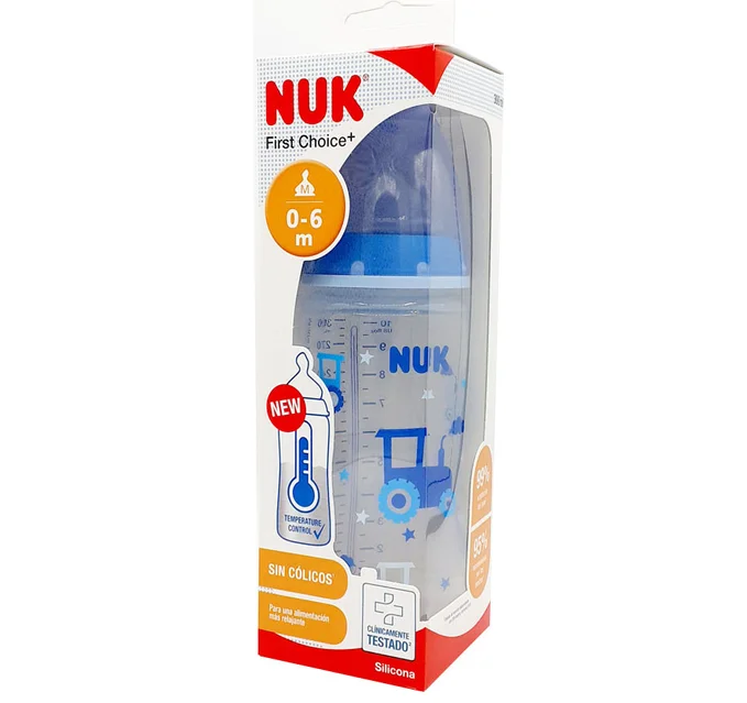 Пляшечка для годування Nuk (Нук) від 0 до 6 місяців, 300 мл