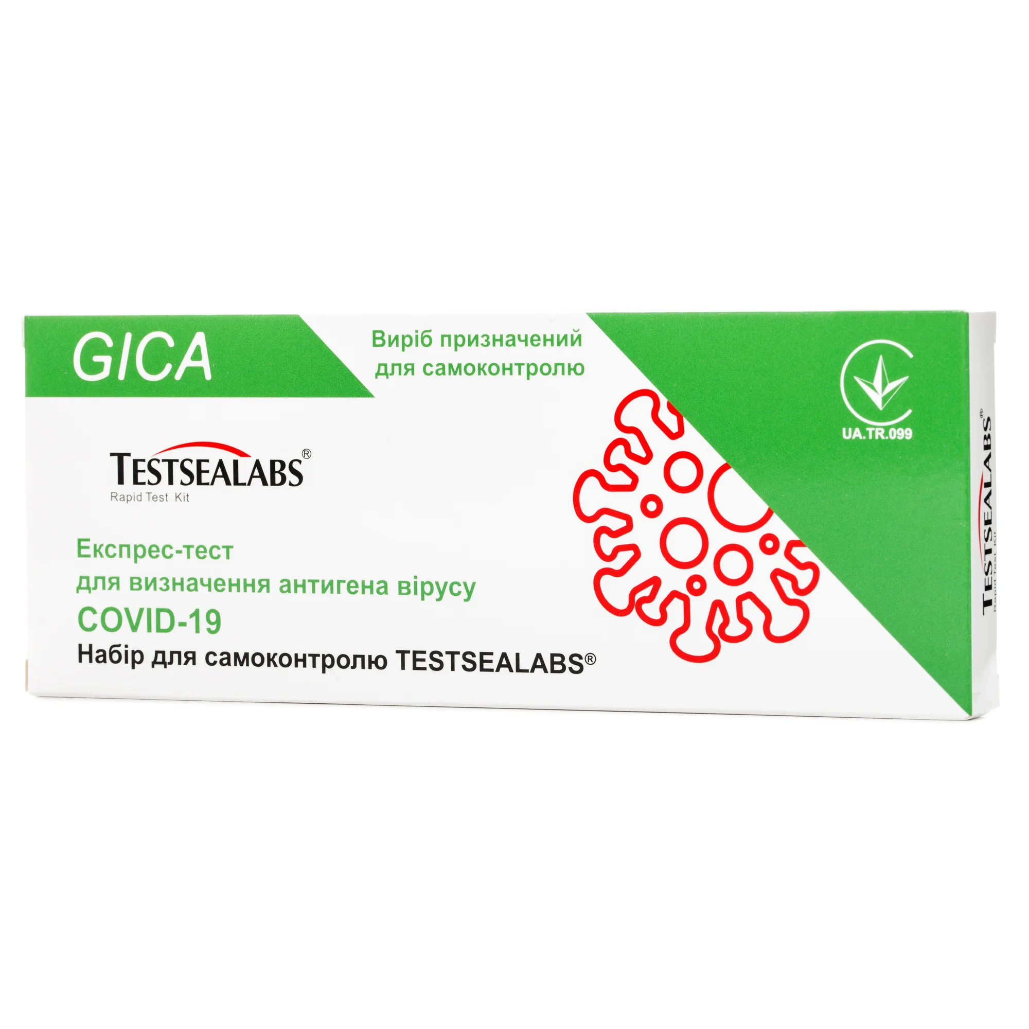 Експрес-тест Testsealabs Антиген COVID-19, 1 шт.