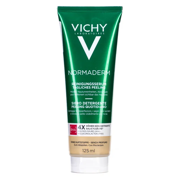 Гель-сироватка для вмивання Vichy (Віши) Normaderm очищуючий з ефектом пілінгу для проблемної шкіри, 125 мл