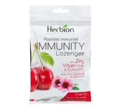 Herbion (Хербіон) Імуно ехінацея, вітамін С, цинк пастилки зі смаком вишні, 25 шт.
