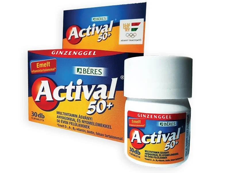 Активал (Actival) 50+ таблетки вкриті оболонкою, 30 шт.