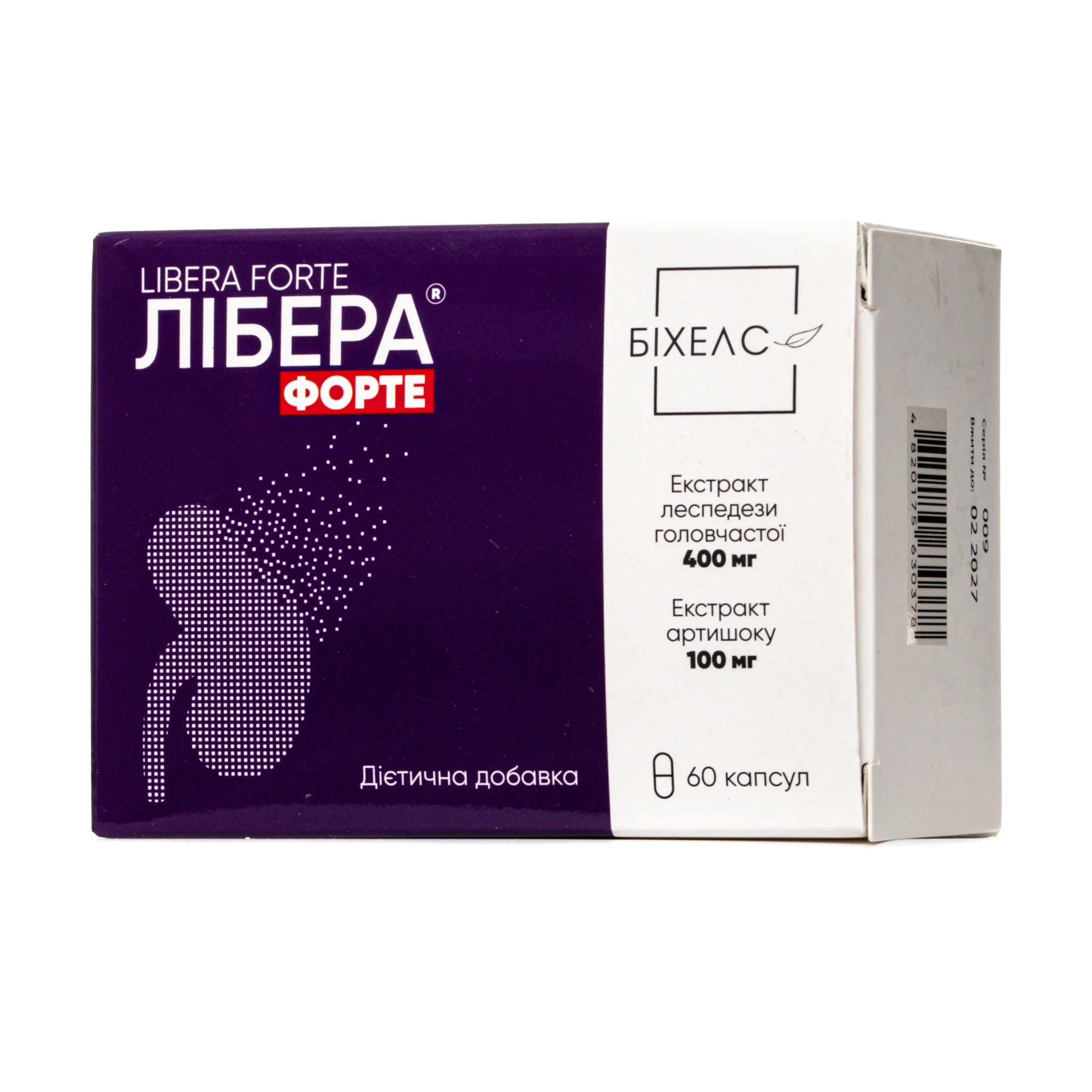 Лібера Форте капсули, 60 шт.
