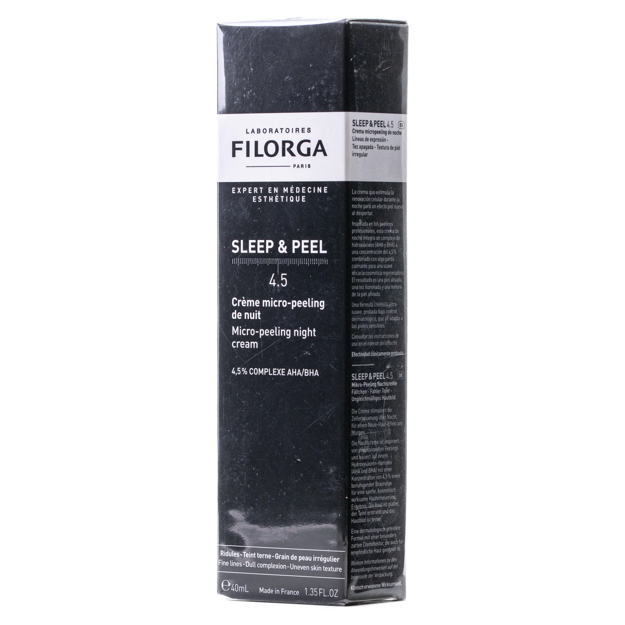 Крем-мікропілінг для обличчя Filorga (Філорга) Sleep&Peel нічний, 40 мл