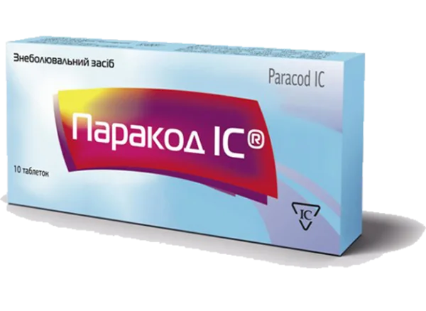 Паракод IC таблетки знеболюючі, 10 шт.