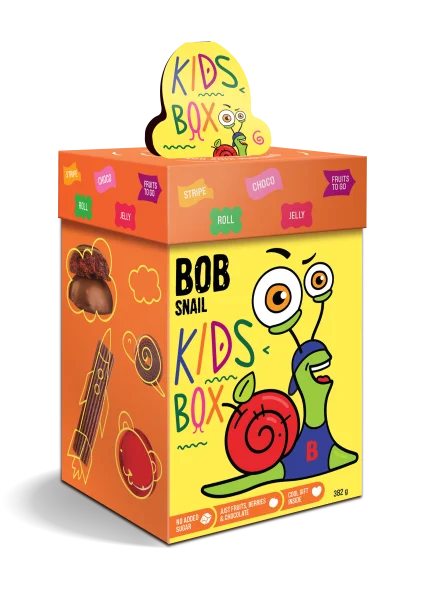 Набір Равлик Боб Кідс Бокс (Bob Snail Kids Box) з іграшкою та квестом, 382 г