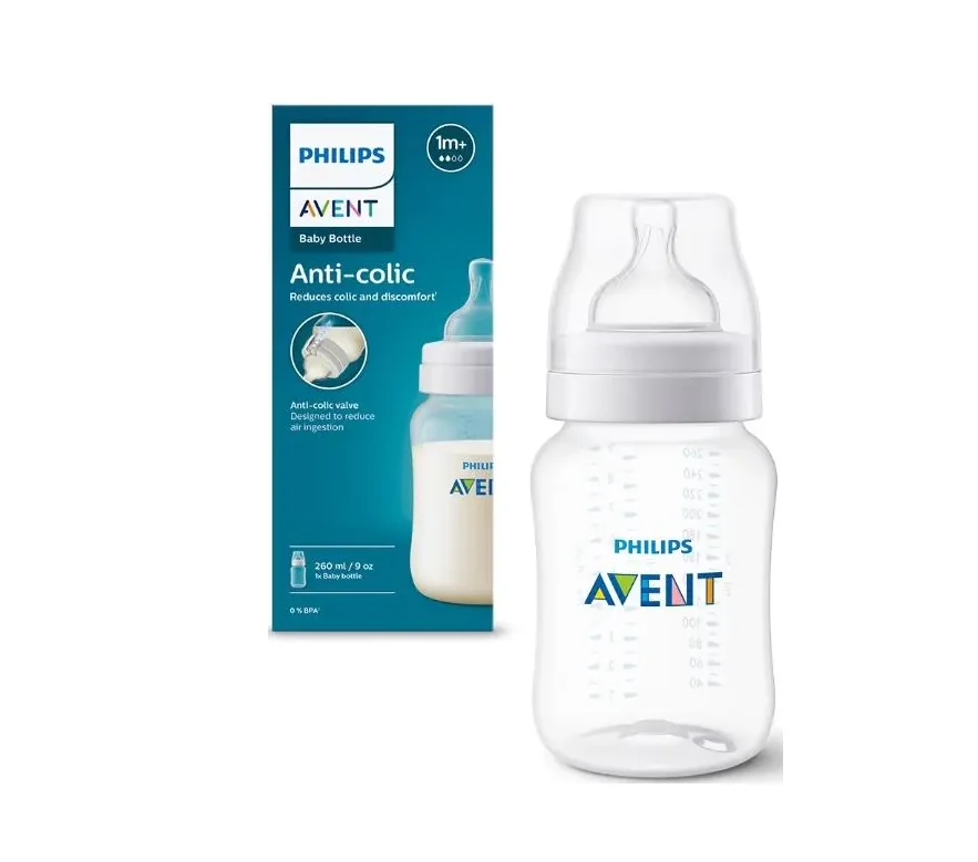 Пляшечка для годування Philips Avent (Філіпс Авент) антиколікова пластикова SCY103/01, 260 мл, 1 шт.