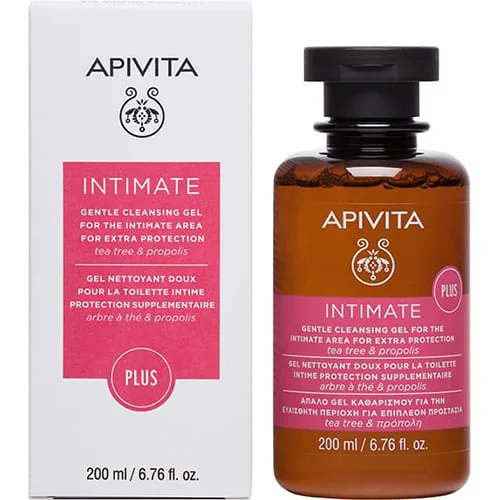 Гель для інтимної гігієни Apivita (Апівіта) Intimate Додатковий захист, 200 мл