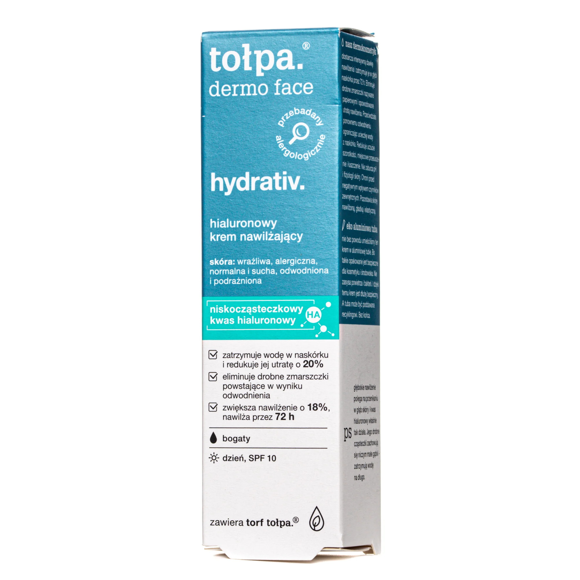 Крем Tolpa (Толпа) Dermo Face Hydrativ зволожуючий SPF10, 40 мл