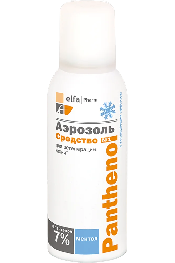 Аерозоль Elfa Pharm Пантенол з охолоджуючим ефектом, 150 мл