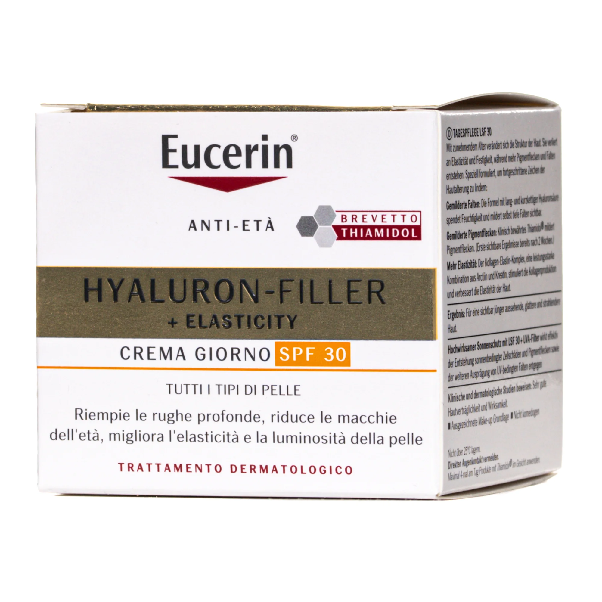 Крем для обличчя Eucerin Hyaluron-Filler + Elasticity денний для підвищення пружності шкіри SPF30, 50 мл