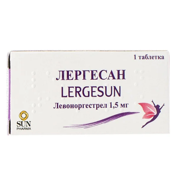 Лергесан в таблетках по 1,5 мг, 1 шт.