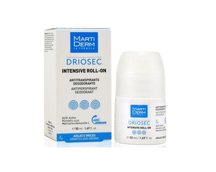 Дезодорант-антиперспірант кульковий Martiderm (МартіДерм) Driosec Intensive, 50 мл