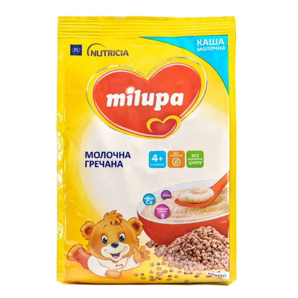 Каша молочна гречана Мілупа (Milupa) для дітей від 4 місяців, 210 г