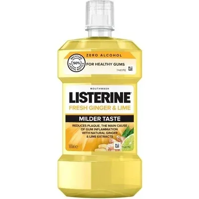 Ополіскувач для ротової порожнини Listerine (Лістерин) свіжість імбиру та лайму, 500 мл