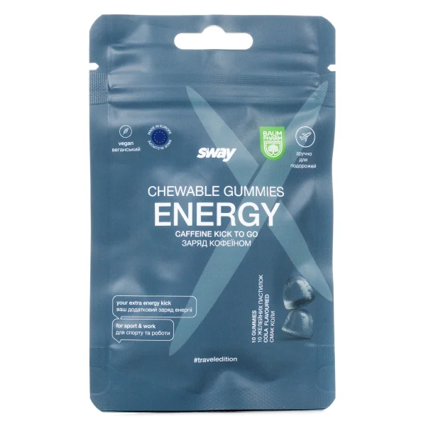 Желейки пектиновые Sway (Свей) Energy, 10 шт. - Баум Фарм