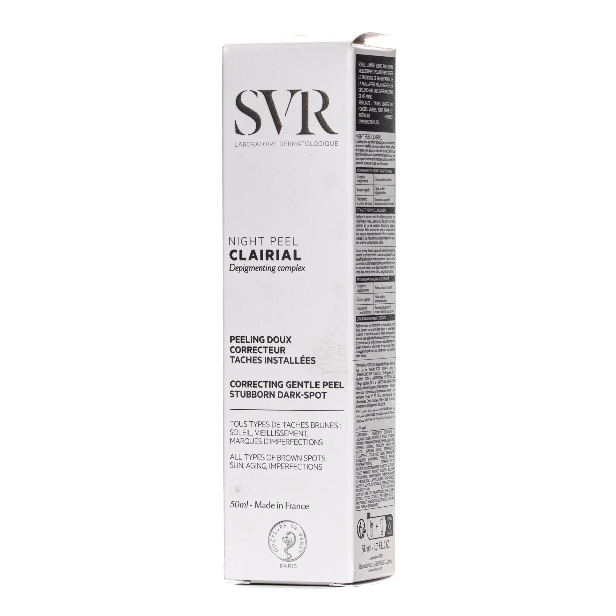 Пілінг для обличчя SVR (СВР) Clairial нічний, 50 мл