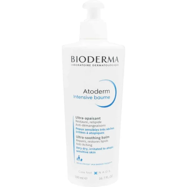Бальзам для обличчя та тіла Біодерма (Bioderma) Атодерм Інтенсив, 500 мл