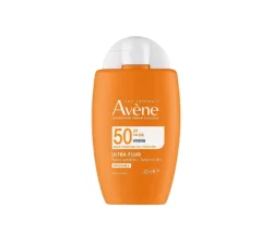 Солнцезащитный ультра-флюид для лица Avene (Авен) Eau Thermale SPF50+, 50 мл