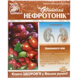 Фіточай Нефротонік у фільтр-пакетах по 1,5 г, 20 шт.