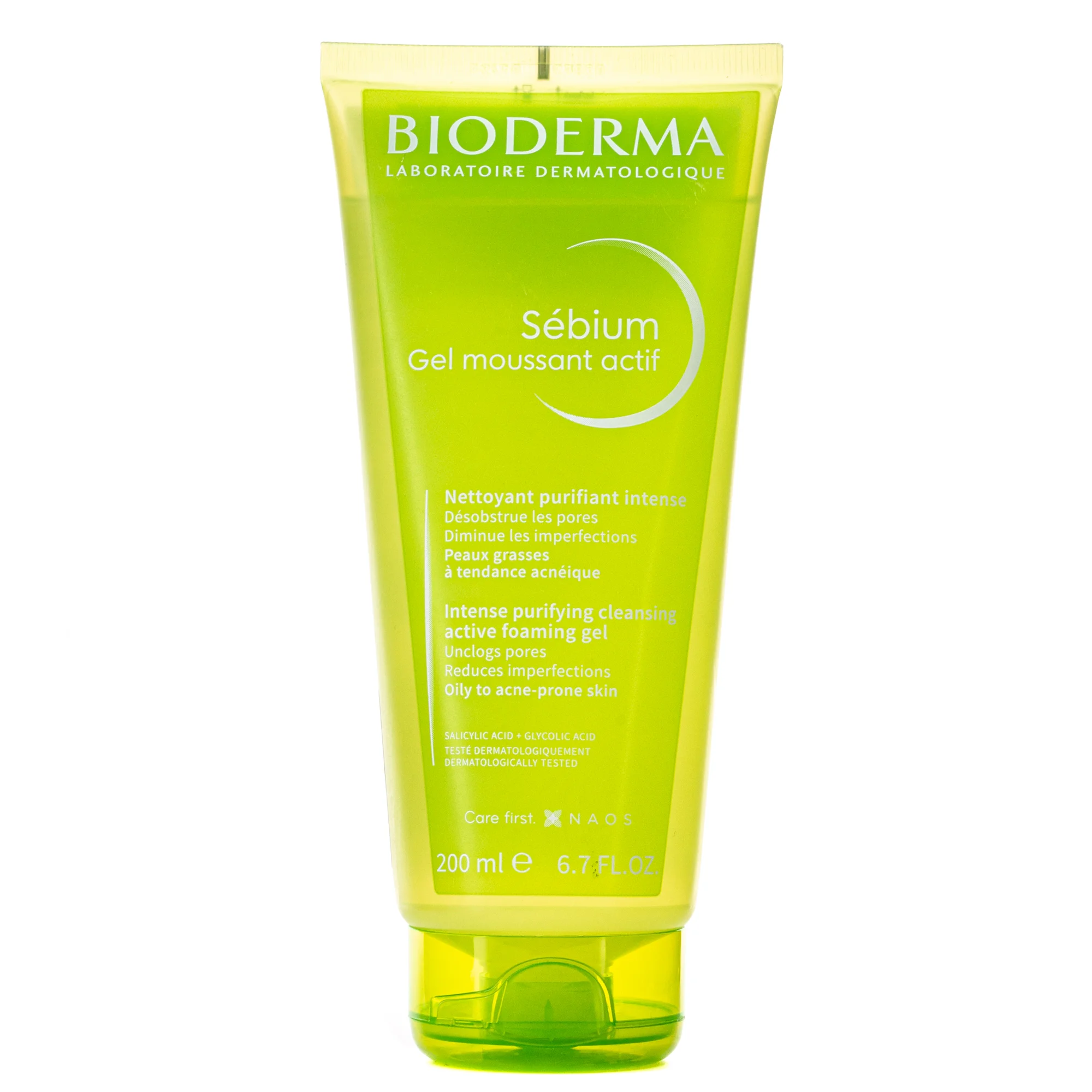 Гель для вмивання Bioderma (Біодерма) Себіом Актив для жирної та комбінованої шкіри, 200 мл