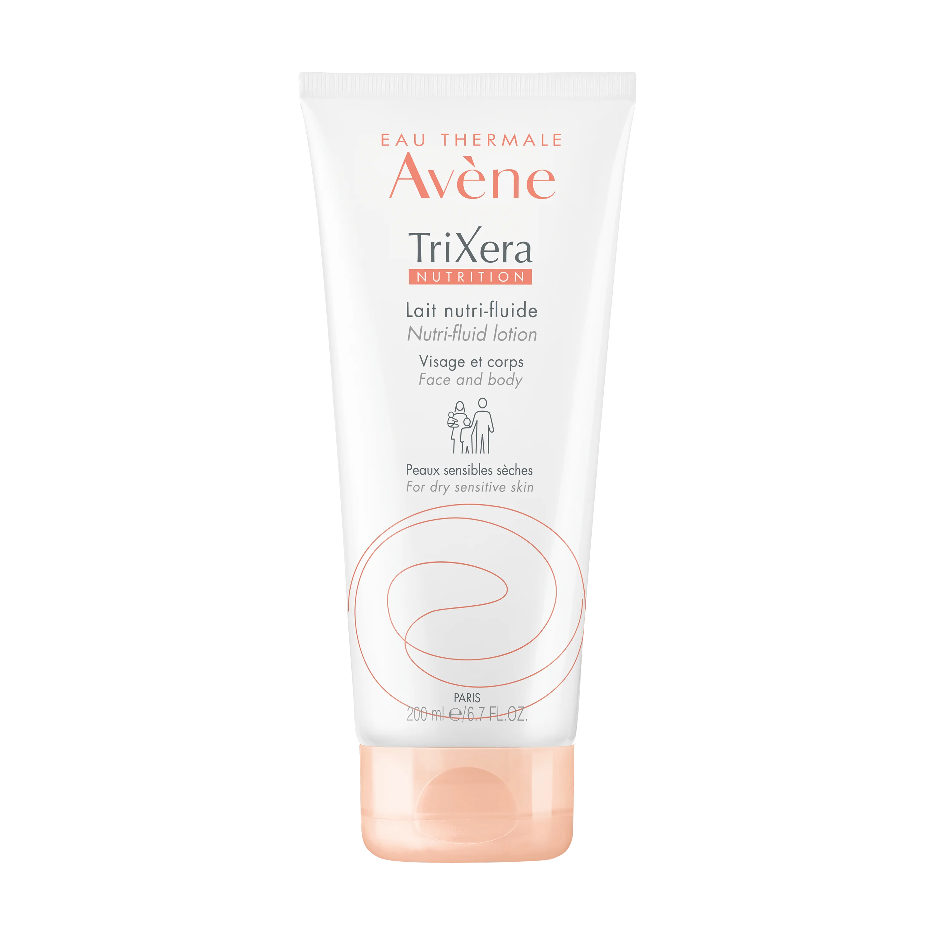 Молочко для тіла Avene (Авен) TriXera Nutrition, 200 мл