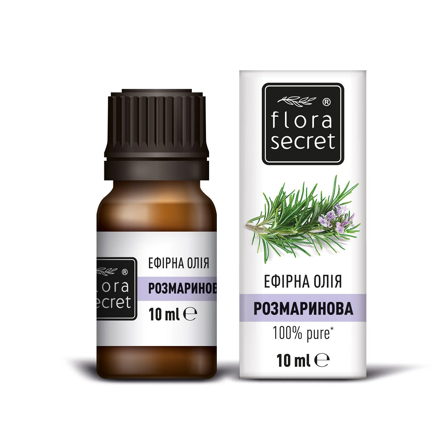 Олія ефірна Флора Сікрет (Flora Secret) розмаринова, 10 мл