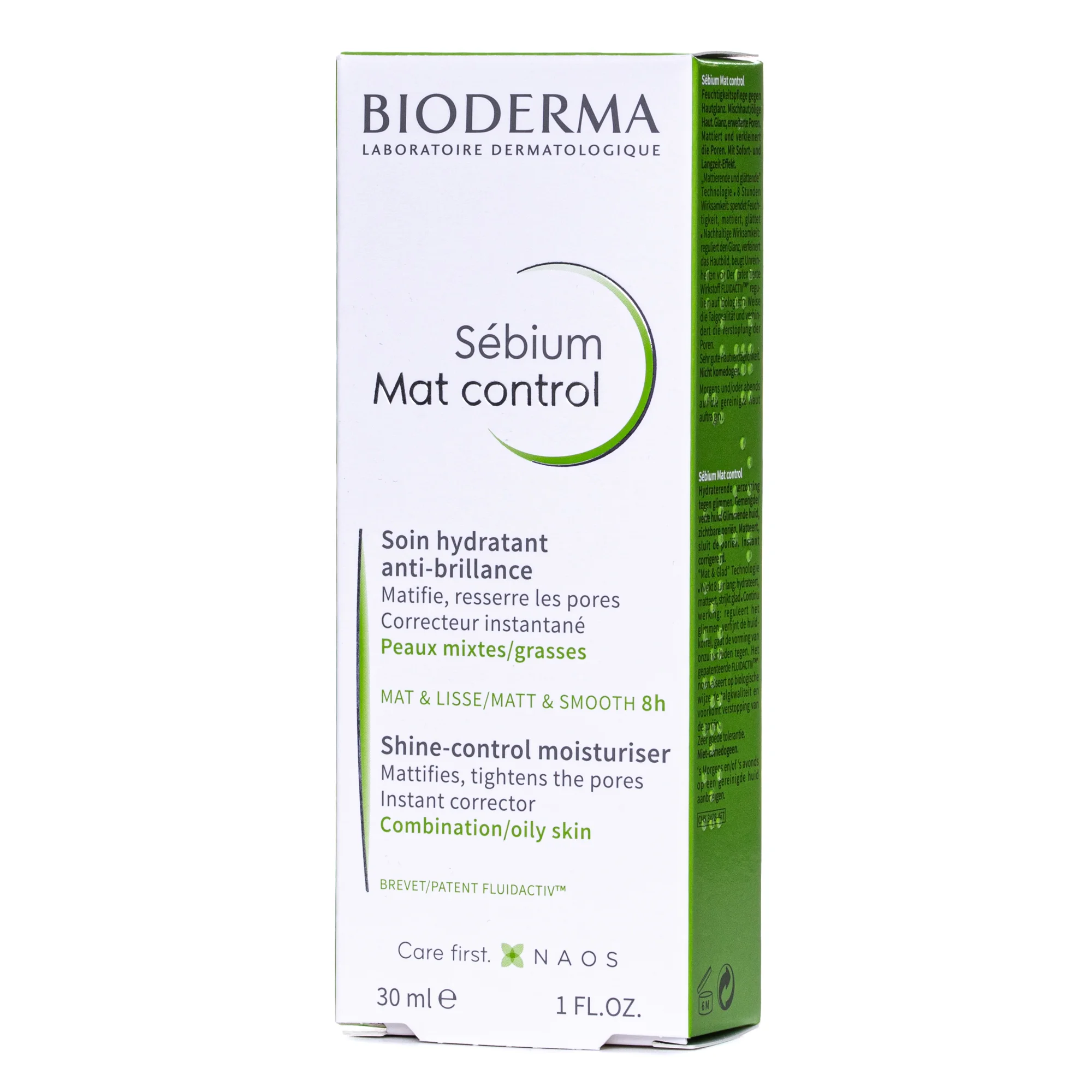 Засіб для обличчя Bioderma (Біодерма) Sebium Mat Control для комбінованої та жирної шкіри, 30 мл