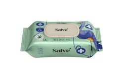 Серветки вологі Salve (Сальве) Medical, 72 шт.