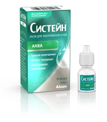 Систейн Аква засіб для зволоження очей без консервантів, 10 мл