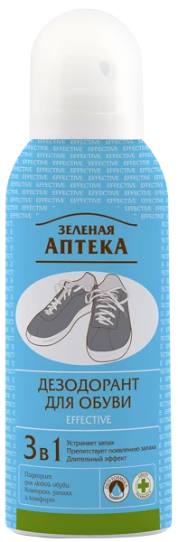 Дезодорант для обуви Зеленая Аптека, 150 мл