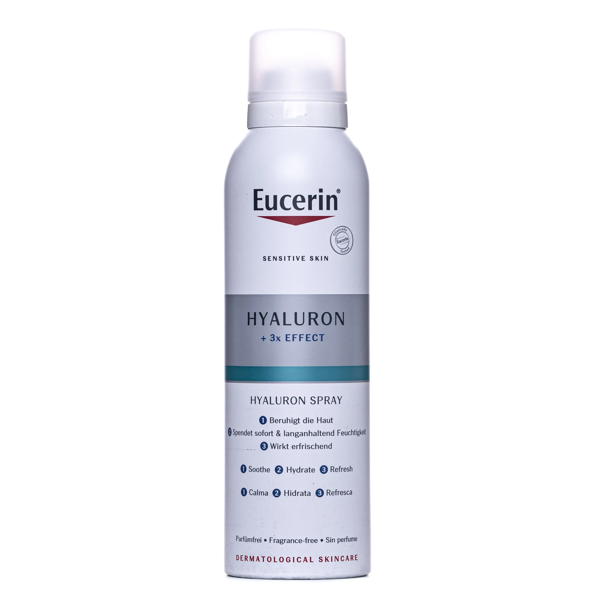 Зволожуючий спрей Eucerin (Юцерин) Hyaluron з гіалуроном для чутливої шкіри, 150 мл