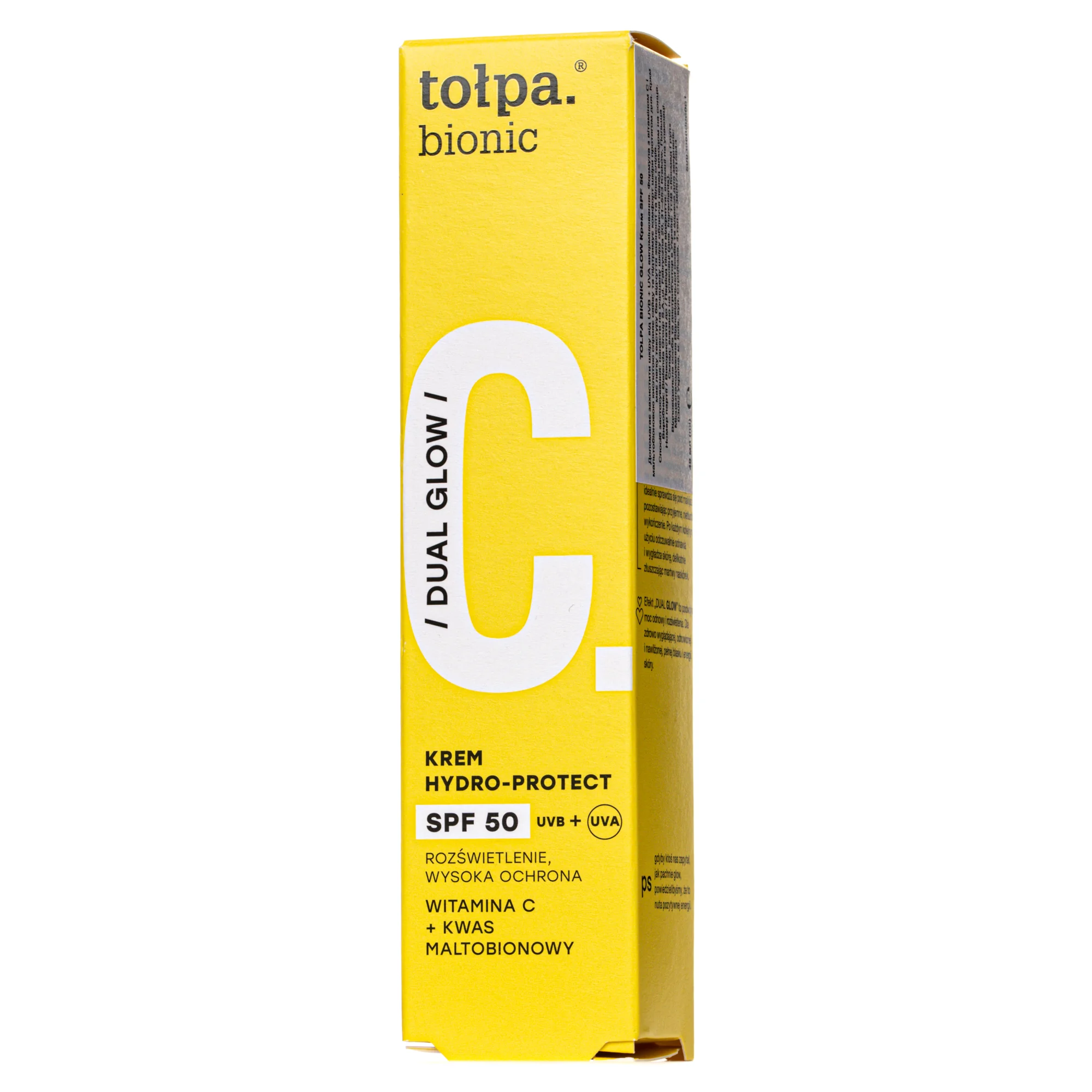 Крем для тіла Tolpa (Толпа) Bionic Glow сонцезахисний SPF50, 40 мл