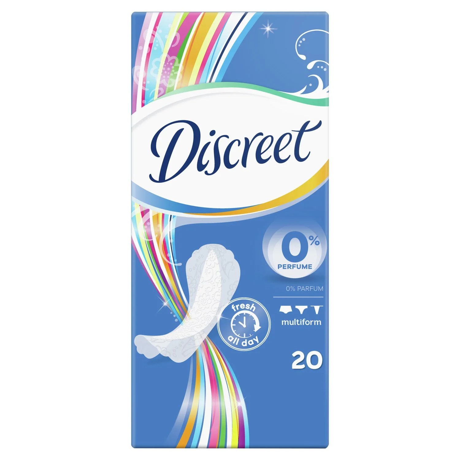 Прокладки щоденні Discreet (Діскріт) Air Multiform, 20 шт.