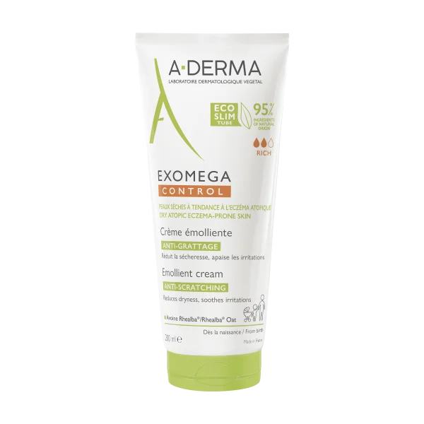 Крем А-дерма Экзомега (A-Derma Exomega) смягчающий, 200 мл