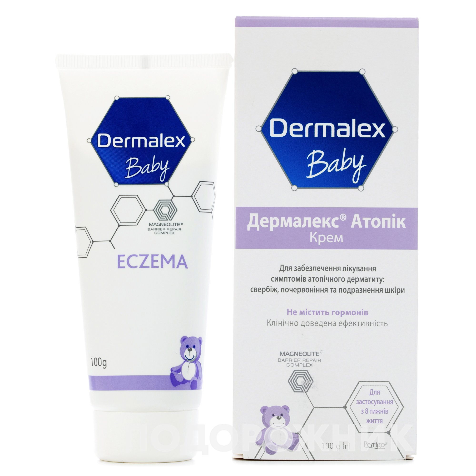 Крем Дермалекс Атопік (Dermalex Atopic) Екзема для лікування симптомів ...