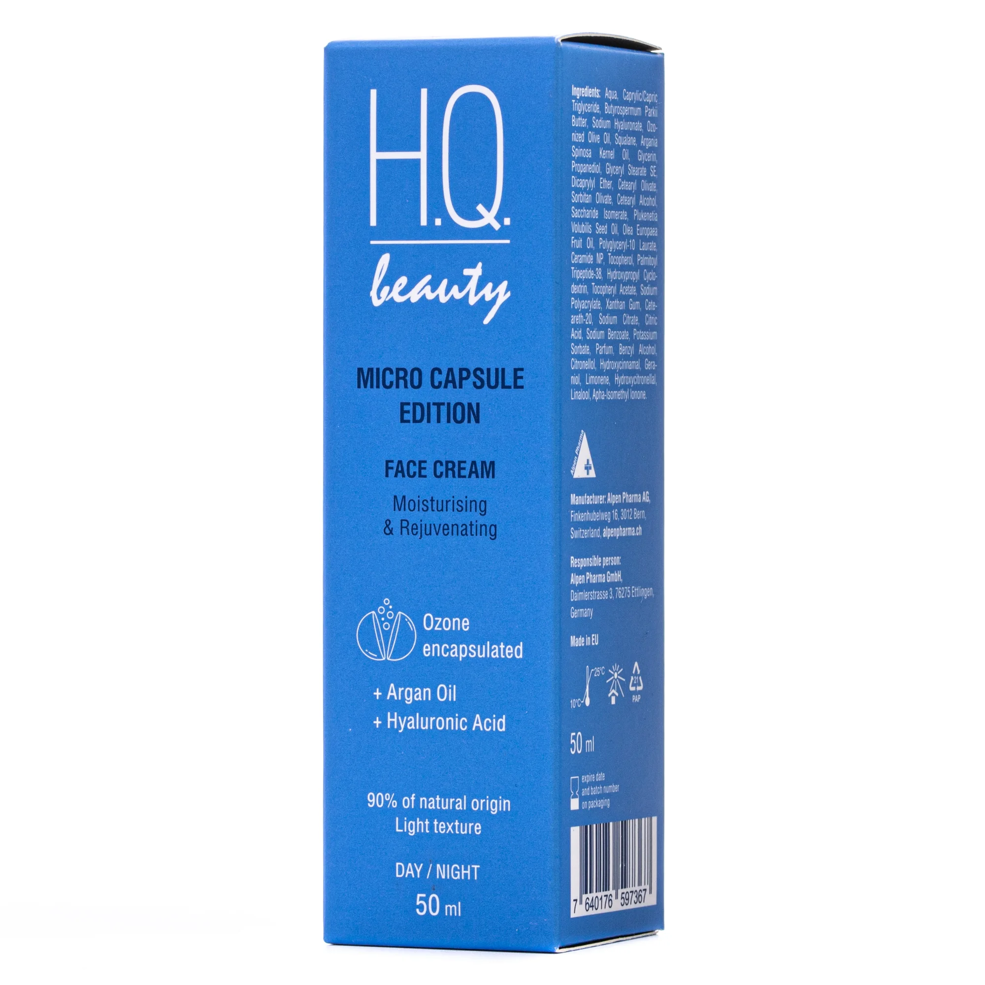 Крем для обличчя H.Q.Beauty (Аш Кью Бьюті) Micro Capsule Edition зволоження та омолодження, 50 мл