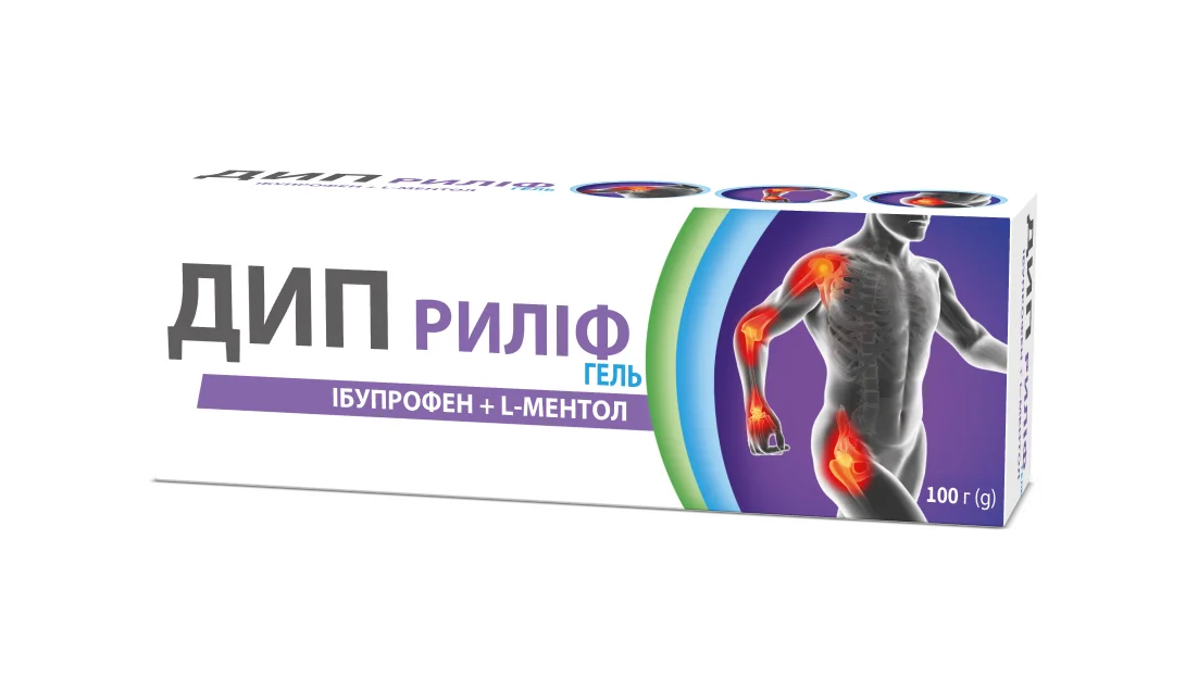 Дип Риліф гель 5%, 100 г